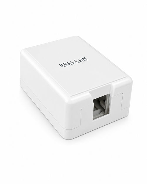 Bellcom 1-Port Surface Mount Box (BC-1P-SM)