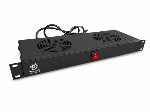 Bellcom 110V Two Fan Tray with Switch (BC-2FAN-S)