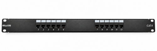 Bellcom 12-Port CAT6 Patch Panel (BC6-PP12)