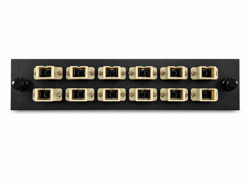 Bellcom 12-Port Fiber Adapter Panel SC/UPC MM (BFAP-12P-SCU-MS)