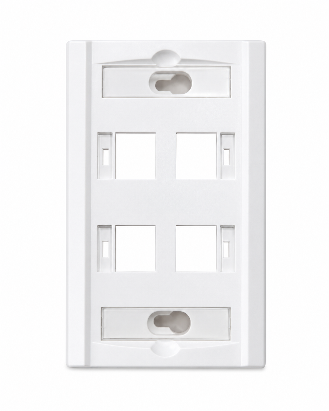 Bellcom 4-Port Faceplate (BFP-4PA)