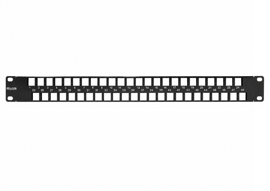 Bellcom 48-Port Blank Patch Panel (BC-BPP-48)