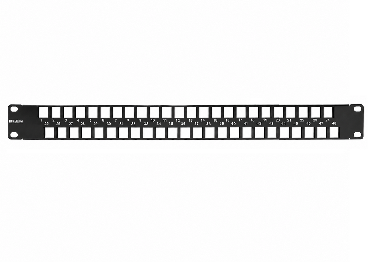 Bellcom 48-Port Blank Patch Panel (BC-BPP-48)