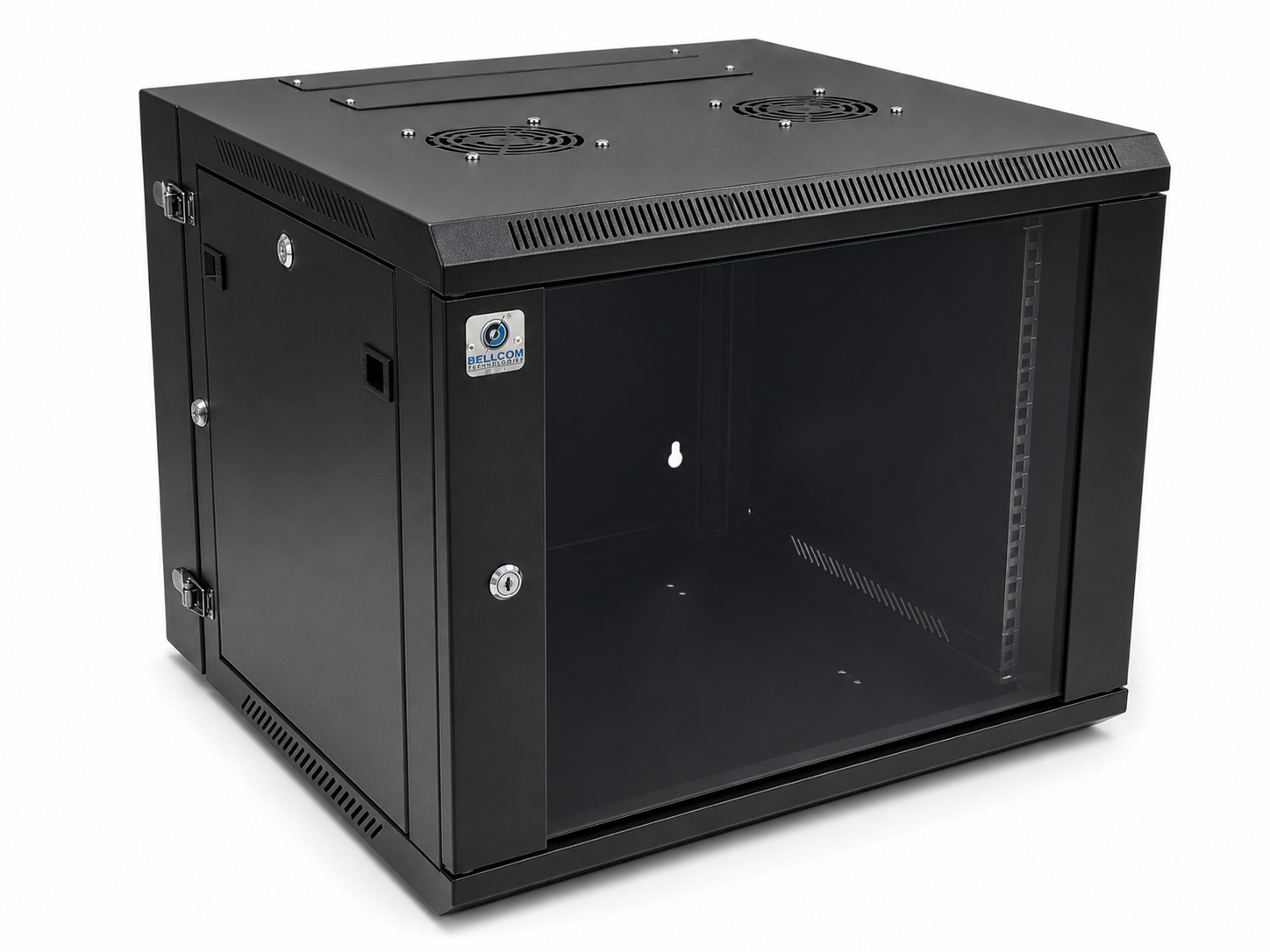 Bellcom 9U Double Section Wall Mount Cabinet (BWCD-9U-L)