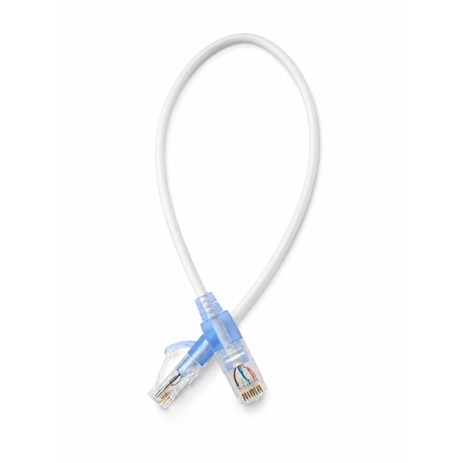 Bellcom CAT6A Unshielded Slim Ethernet Patchcord (BC6A-PC0.3m)