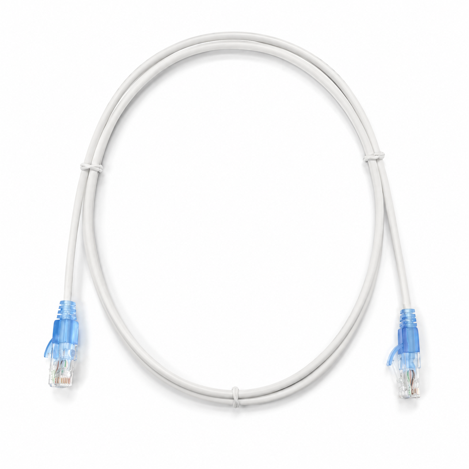 Bellcom CAT6A Unshielded Slim Ethernet Patchcord (BC6A-PC1.5m)