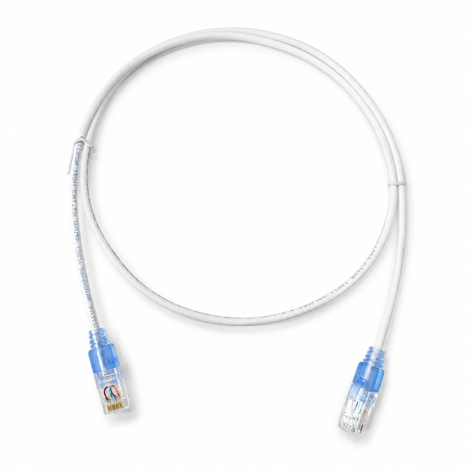 Bellcom CAT6A Unshielded Slim Ethernet Patchcord (BC6A-PC1m)