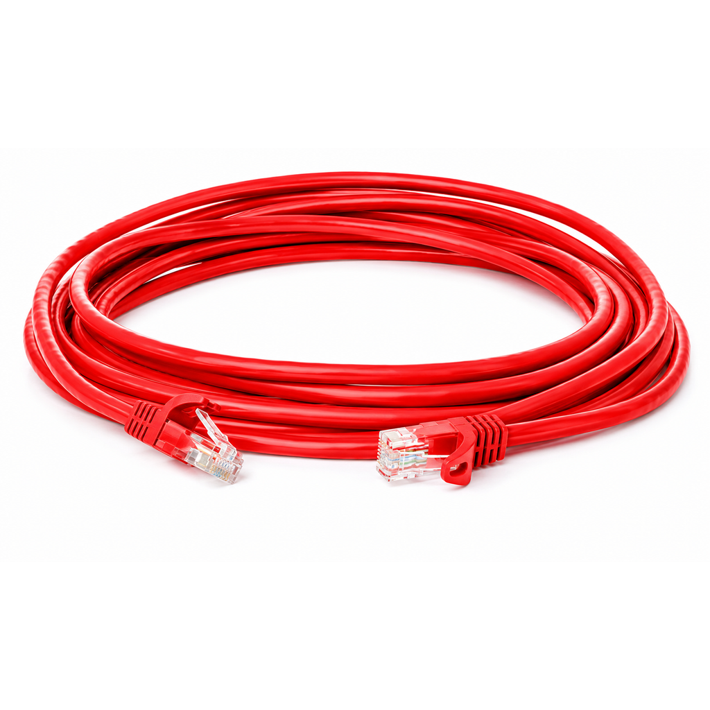 Bellcom CAT6 Unshielded Ethernet Patchcord (BC6-PC-Red) 02