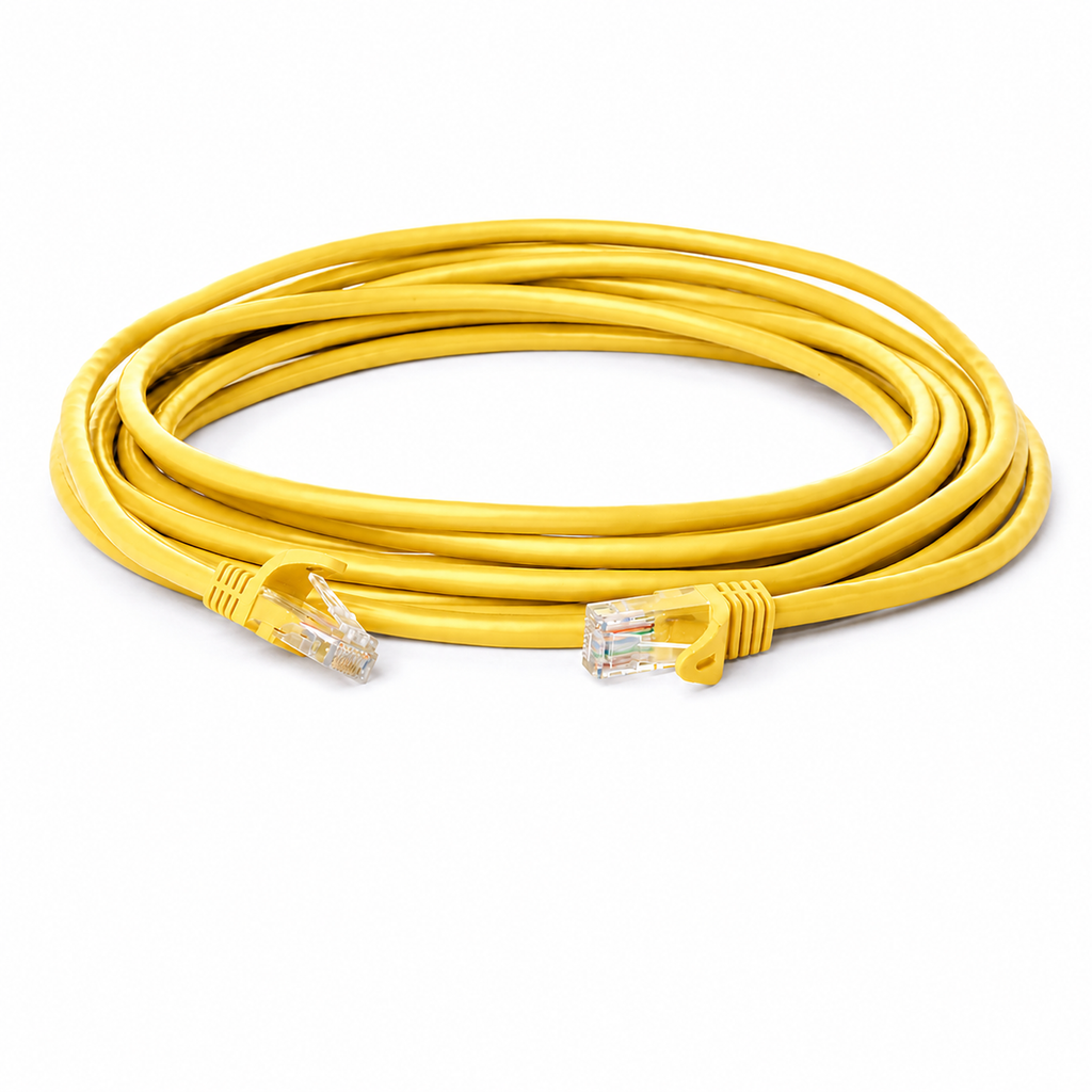Bellcom CAT6 Unshielded Ethernet Patchcord (BC6-PC-Yellow) 02