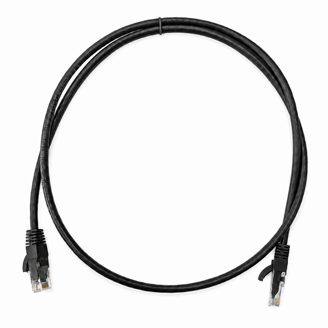 Bellcom CAT6 Unshielded Ethernet Patchcord (BC6-PC1MBK)