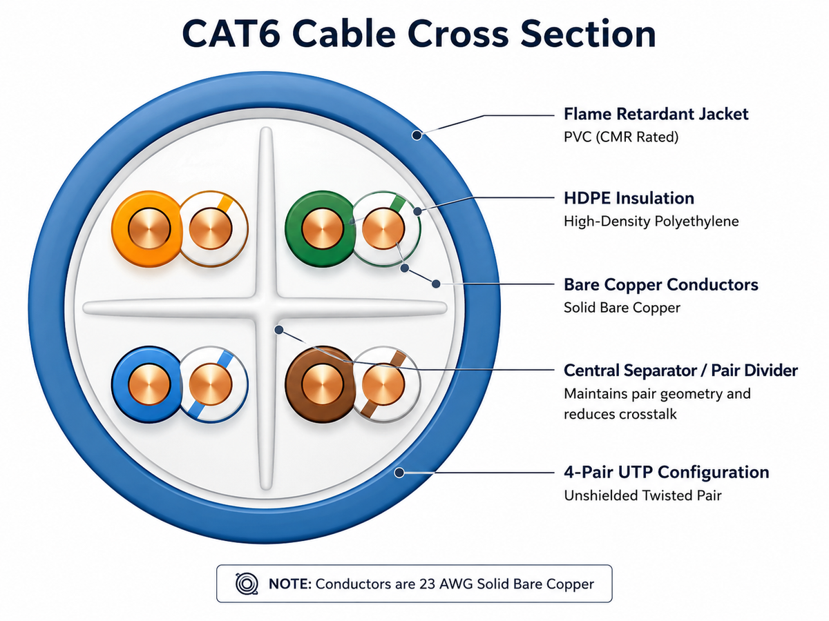 Bellcom Indoor Ethernet Cables – Bellcom Technologies Trinidad and Tobago